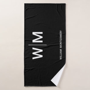 Logotipo de marca negra   Empresa