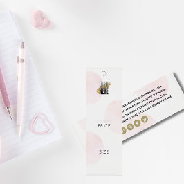 Logotipo de moda Rubor Círculos de moda Etiqueta d