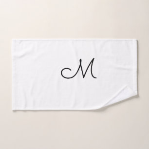 logotipo de monograma mínimo simple personalizado