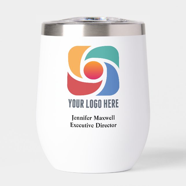 Logotipo de negocio personalizado Mercadeo sencill (Frente)