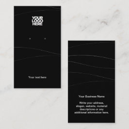 Logotipo de negocio Resumen de la tarjeta de visua