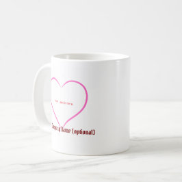 logotipo de negocios personalizado tazas de café -