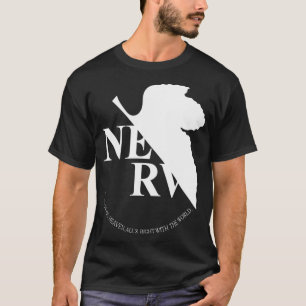 logotipo de nerv simple camiseta esencial