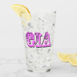 Logotipo de nombre Gia Rosa,