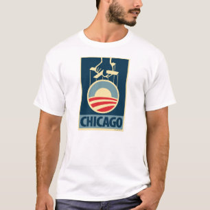 Logotipo de Obama - Chicago: Camiseta de OHP