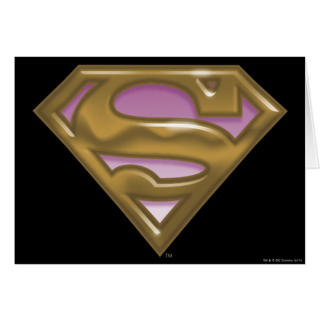 Logotipo de oro de Supergirl (Anverso (Horizontal))