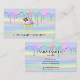 Logotipo de pastel Panadería Chef, linda tarjeta d