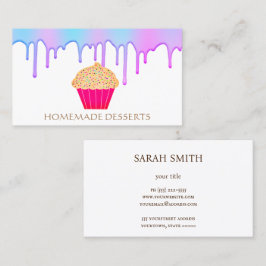 Logotipo de pastel Panadería Chef, linda tarjeta d