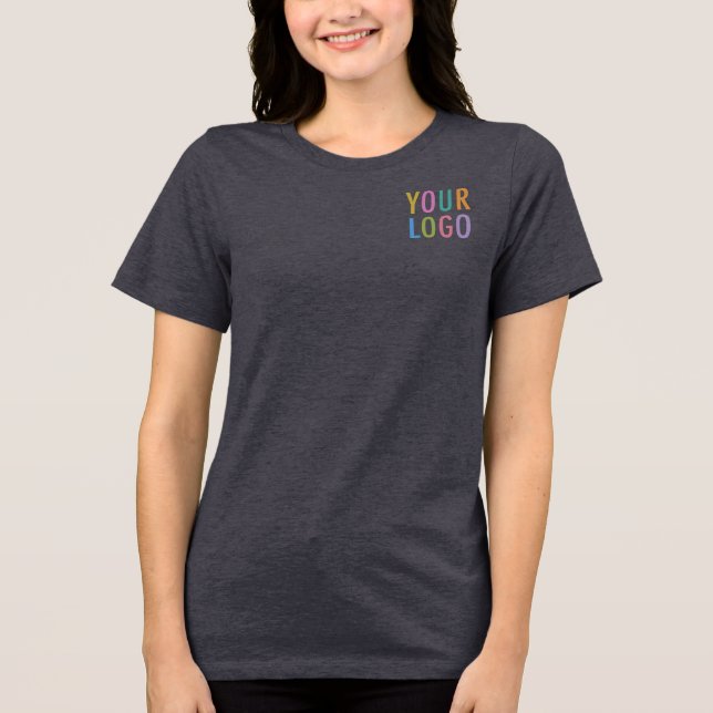 Logotipo de Personalizado de camisetas gris oscuro (Anverso)