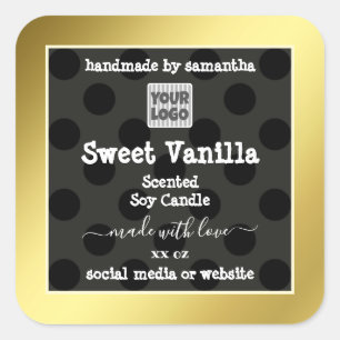 Logotipo de personalizado Etiquetas de embalaje Go