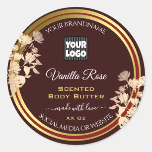 Logotipo de personalizado Etiquetas de productos f