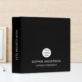 Logotipo de Personalizado moderno Negra profesiona
