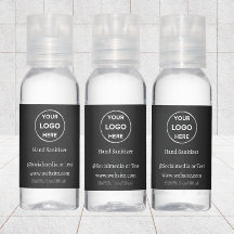 Logotipo de Personalizado negro Textos Cód. de neg