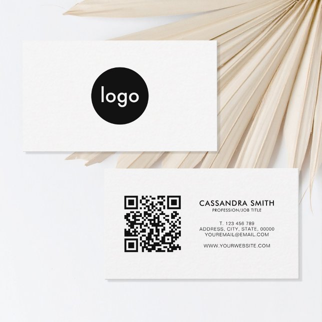 Logotipo de personalizado Tarjeta de visita Minima (Subido por el creador)