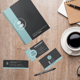 logotipo de personalizado tarjeta de visita minima