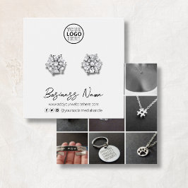 Logotipo de personalizado Tarjeta de visualización