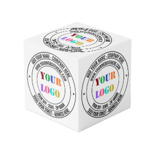 Logotipo de personalizado y cubo promocional del n