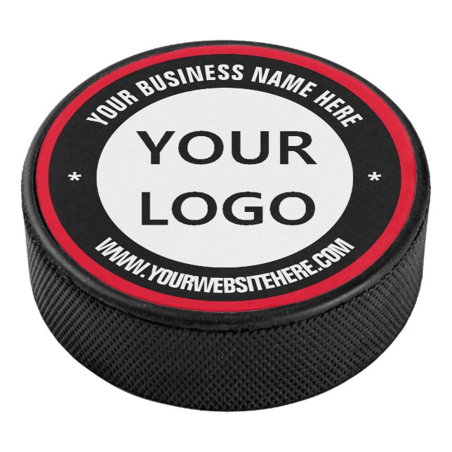 Logotipo de personalizado y disco de hockey de tex (3/4)