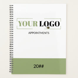 Logotipo de personalizado y planificador de color 