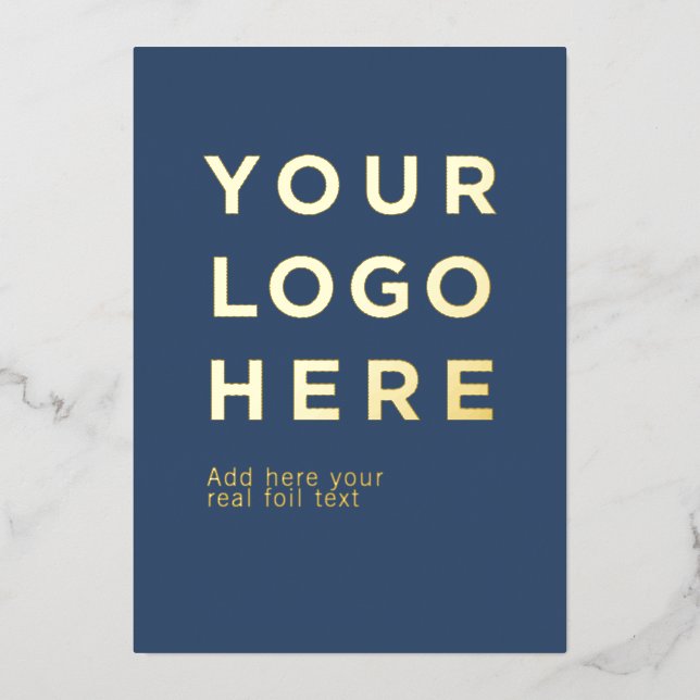 logotipo de personalizado y tarjeta de invitación  (Anverso)