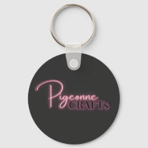 Logotipo de Pigeonne Crafts - Llavero