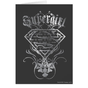 Logotipo de plata de Supergirl