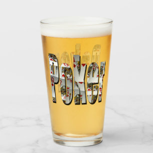 Logotipo De Poker Hecho Con Las Tarjetas De Póquer