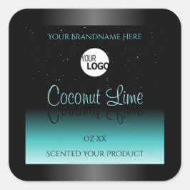 Logotipo de Purpurina suave de las etiquetas de lo