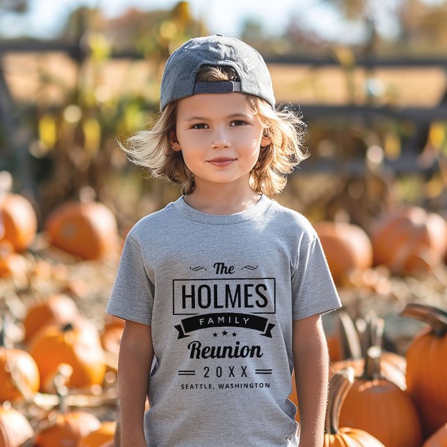 Logotipo de reunión familiar retro moderna (Subido por el creador)