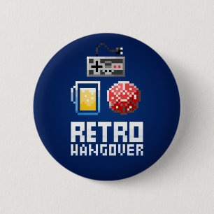 Logotipo de RHP Pin redondo del botón de 2,25