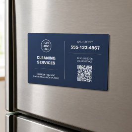 Logotipo de Servicios de Limpieza Modernos Tarjeta