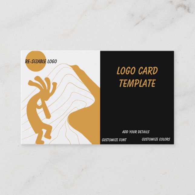 Logotipo de Sun Southwestern Tarjeta de presentaci (Anverso)