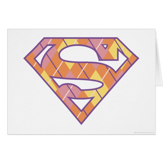 Logotipo de Supergirl Argyle (Anverso (Horizontal))