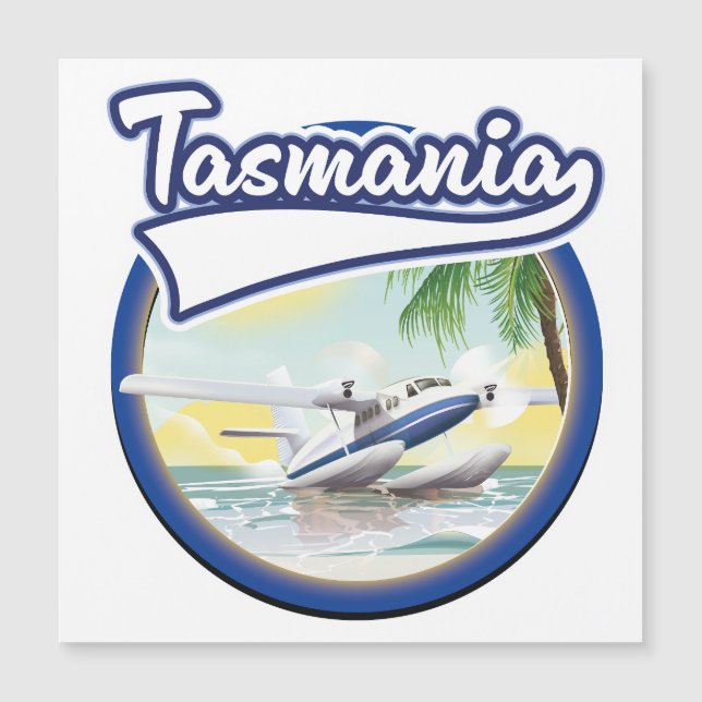 logotipo de viaje a Tasmania (Anverso)