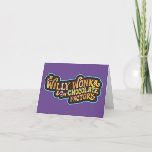 Logotipo de Willy Wonka y la fábrica de chocolate