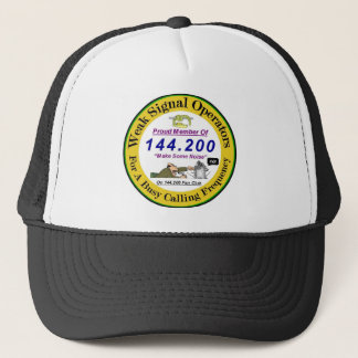 Logotipo débil de la señal, gorra
