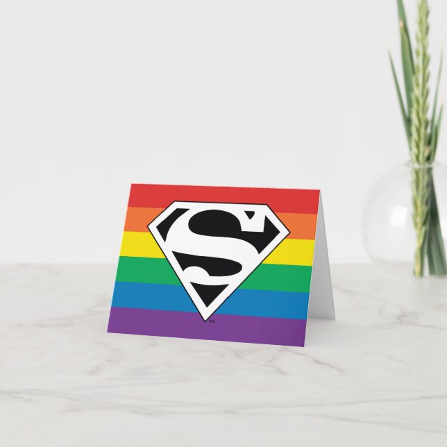 Logotipo del arco iris de Superman (Anverso)