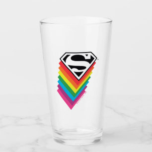 Logotipo del arco iris en capas superiores