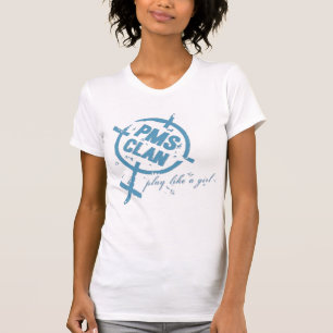 Logotipo del azul de la camisa de PMS