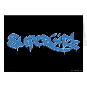 Logotipo del azul de Supergirl