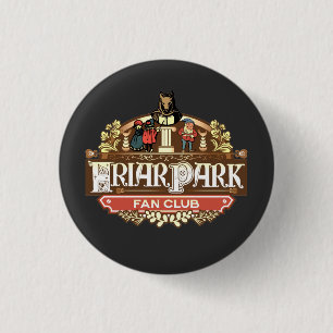 Logotipo del Club de Fans de Friar Park en Botón  