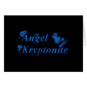 Logotipo del kryptonite del ángel