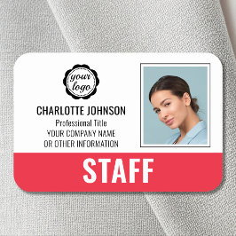 Logotipo del logotipo de la identificación del per