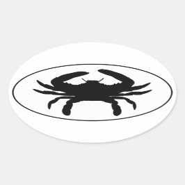 Logotipo del Pegatina Oval al estilo Euro del Cang