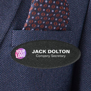 Logotipo del personalizado o etiqueta de nombre y 