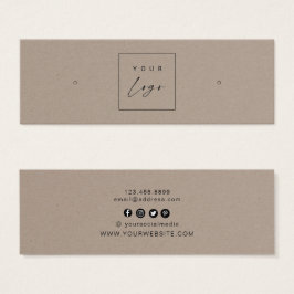 Logotipo del personalizado ・ Tarjeta de visualizac
