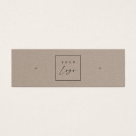 Logotipo del personalizado ・ Tarjeta de visualizac