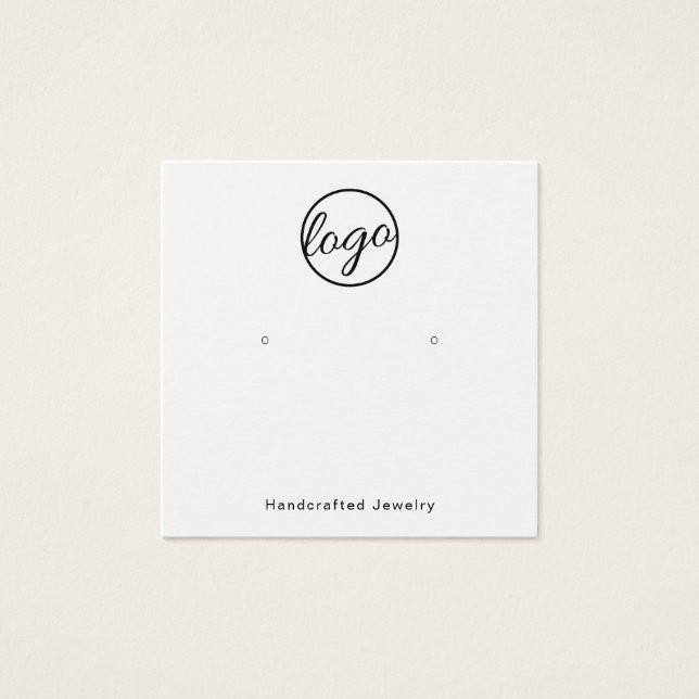 Logotipo del personalizado Tarjeta para el portaes (Anverso)