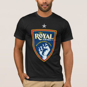Logotipo del Real Ejército Camiseta de los hombres