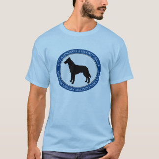 Logotipo del rescate de Malinois de la camiseta